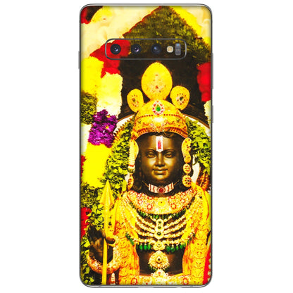 Samsung A/S Series Phone Skins (All Models) - Ram Lalla Ayodhya - 3D Embossed Finish (L-103) Samsung Galaxy S10 Plus