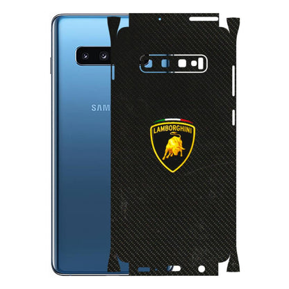 Samsung A/S Series Phone Skins (All Models) - Dotted Lambo - 3D Embossed Finish (L-105) Samsung Galaxy S10 Plus