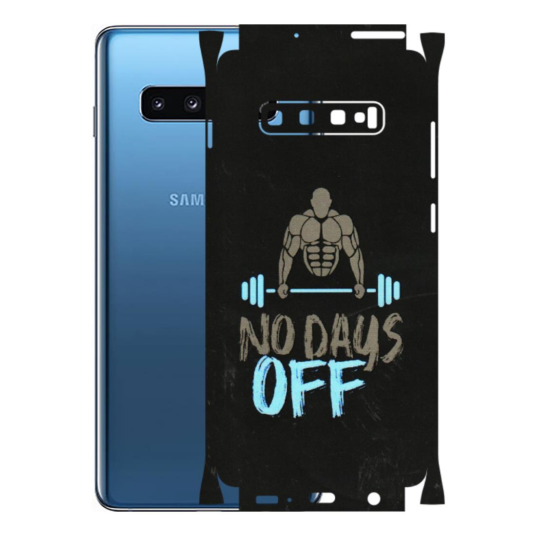 Samsung A/S Series Phone Skins (All Models) - Gym Lover - 3D Embossed Finish (L-127) Samsung Galaxy S10 Plus