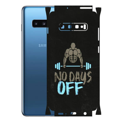 Samsung A/S Series Phone Skins (All Models) - Gym Lover - 3D Embossed Finish (L-127) Samsung Galaxy S10 Plus