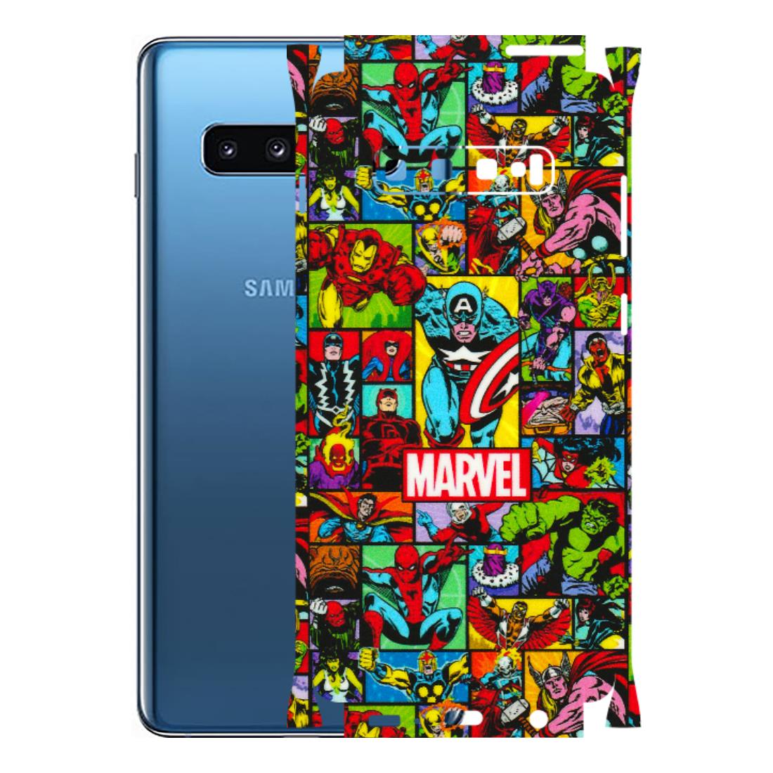 Samsung A/S Series Phone Skins (All Models) - MARVELOUS Comic Characters - 3D Embossed Finish (L-129) Samsung Galaxy S10 Plus