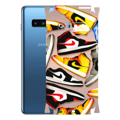 Samsung A/S Series Phone Skins (All Models) - Sneaker Lover - 3D Embossed Finish (L-135) Samsung Galaxy S10 Plus