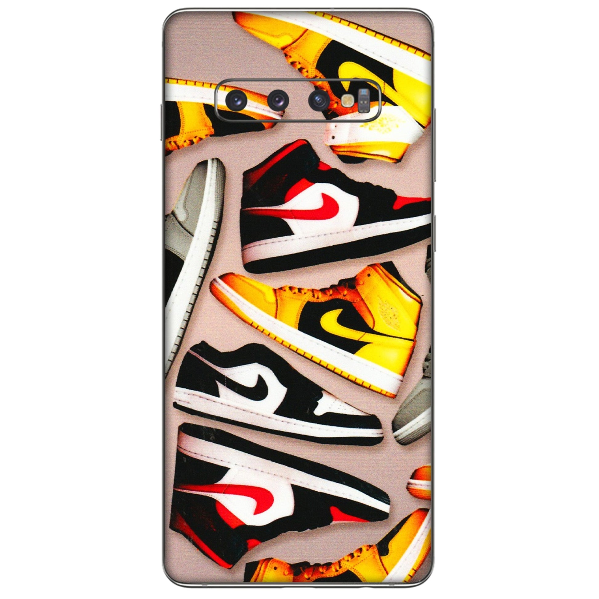 Samsung A/S Series Phone Skins (All Models) - Sneaker Lover - 3D Embossed Finish (L-135) Samsung Galaxy S10 Plus