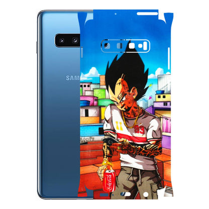 Samsung A/S Series Phone Skins (All Models) - Vegeta - 3D Embossed Finish (L-136) Samsung Galaxy S10 Plus