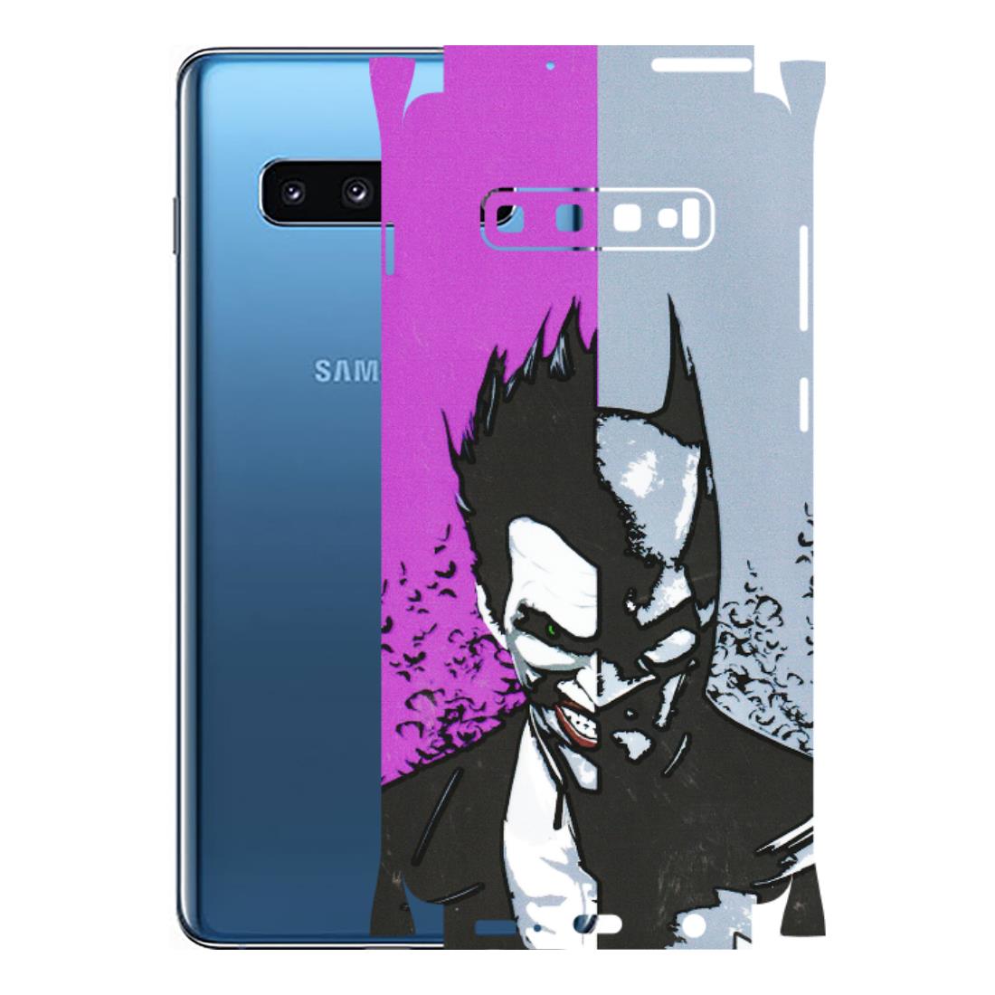 Samsung A/S Series Phone Skins (All Models) - Batman & Joker - 3D Embossed Finish (L-143) Samsung Galaxy S10 Plus