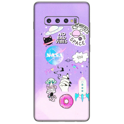 Samsung A/S Series Phone Skins (All Models) - I Need My Nasa Skin - 3D Embossed Finish (L-149) Samsung Galaxy S10 Plus