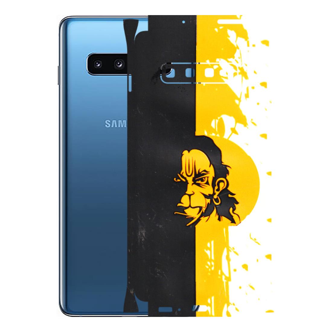 Samsung A/S Series Phone Skins (All Models) - Bajrangbali - 3D Embossed Finish (L-151) Samsung Galaxy S10 Plus