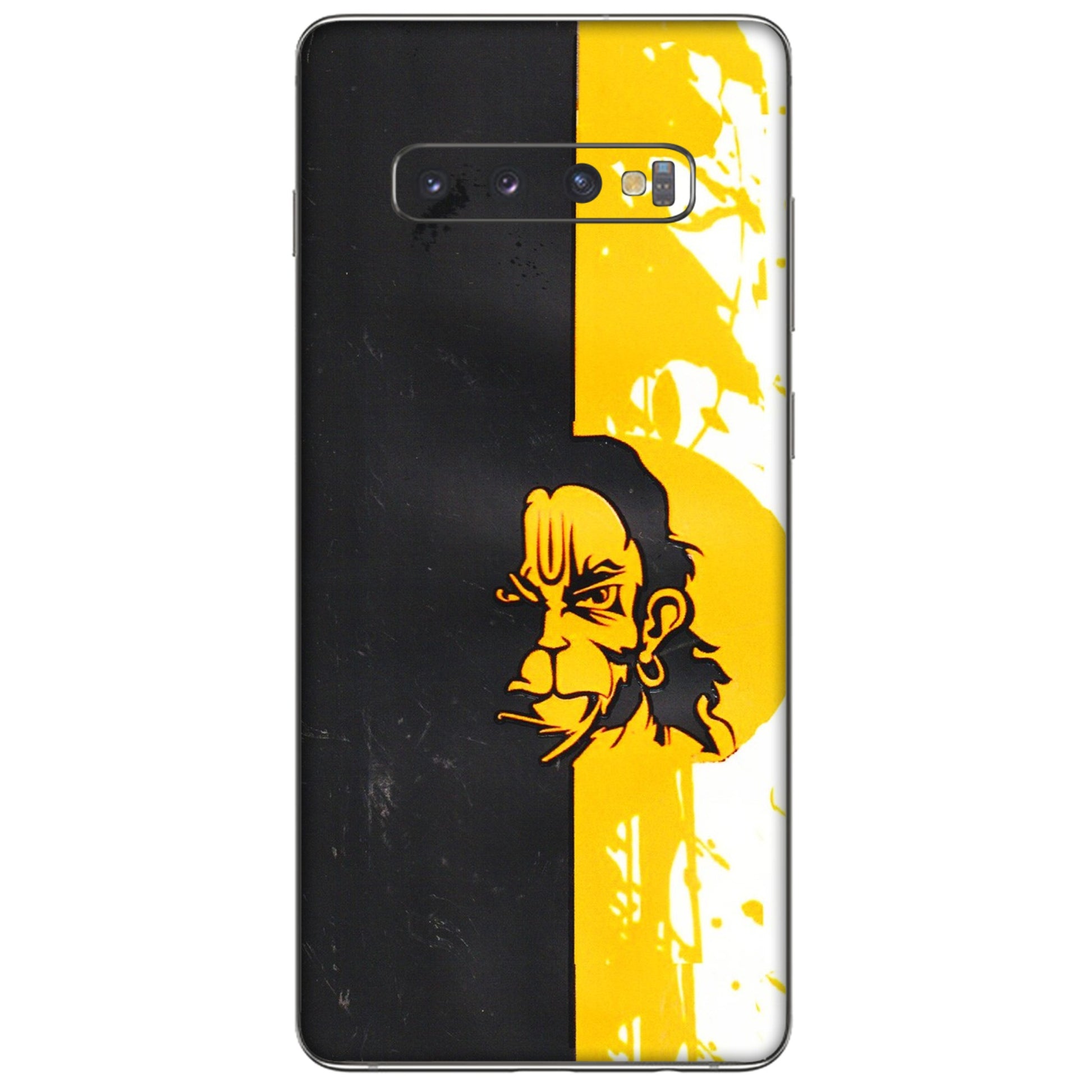 Samsung A/S Series Phone Skins (All Models) - Bajrangbali - 3D Embossed Finish (L-151) Samsung Galaxy S10 Plus