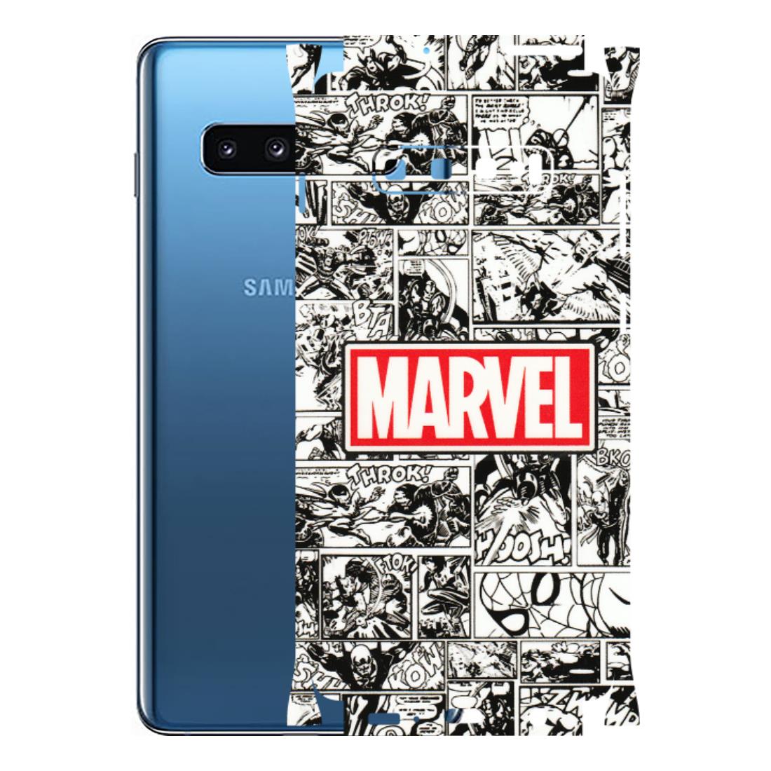 Samsung A/S Series Phone Skins (All Models) - Marvel Comic - 3D Embossed Finish (L-171) Samsung Galaxy S10 Plus