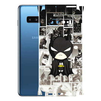 Samsung A/S Series Phone Skins (All Models) - Toon Batman - 3D Embossed Finish (L-182) Samsung Galaxy S10 Plus