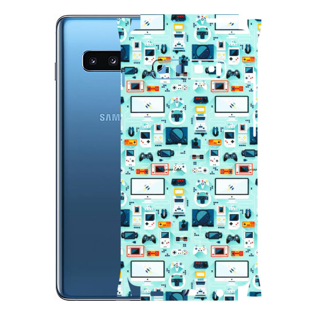 Samsung A/S Series Phone Skins (All Models) - Gadgets Doodle - 3D Embossed Finish (L-184) Samsung Galaxy S10 Plus