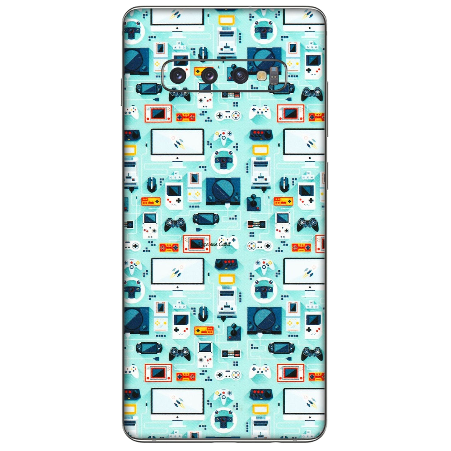 Samsung A/S Series Phone Skins (All Models) - Gadgets Doodle - 3D Embossed Finish (L-184) Samsung Galaxy S10 Plus
