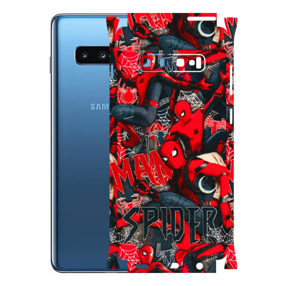 Samsung A/S Series Phone Skins (All Models) - SpiderMan Cool - 3D Embossed Finish (L-188) Samsung Galaxy S10 Plus
