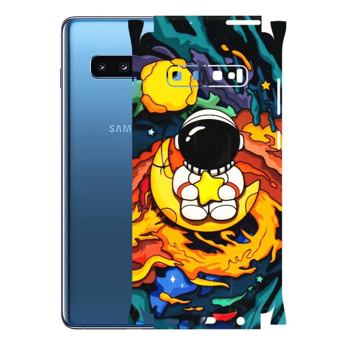 Samsung A/S Series Phone Skins (All Models) - Baby Astronaut - 3D Embossed Finish (L-197) Samsung Galaxy S10 Plus