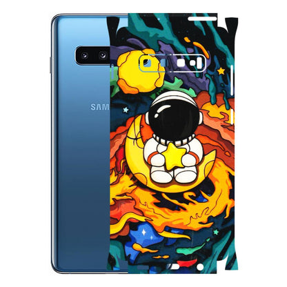 Samsung A/S Series Phone Skins (All Models) - Baby Astronaut - 3D Embossed Finish (L-197) Samsung Galaxy S10 Plus