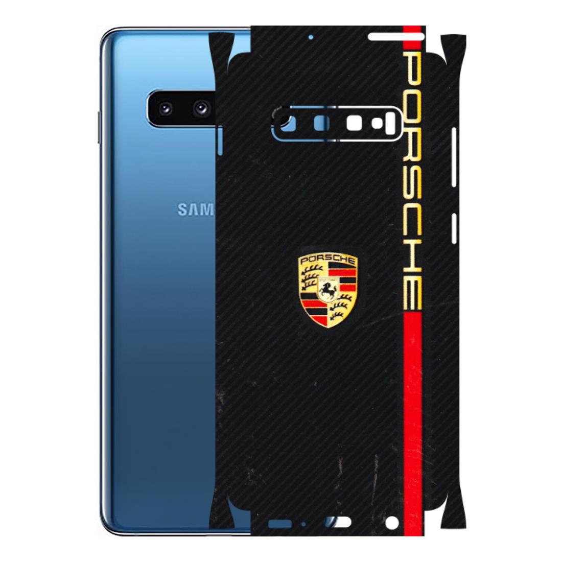 Samsung A/S Series Phone Skins (All Models) - Premium Porsche - 3D Embossed Finish (L-225) Samsung Galaxy S10 Plus