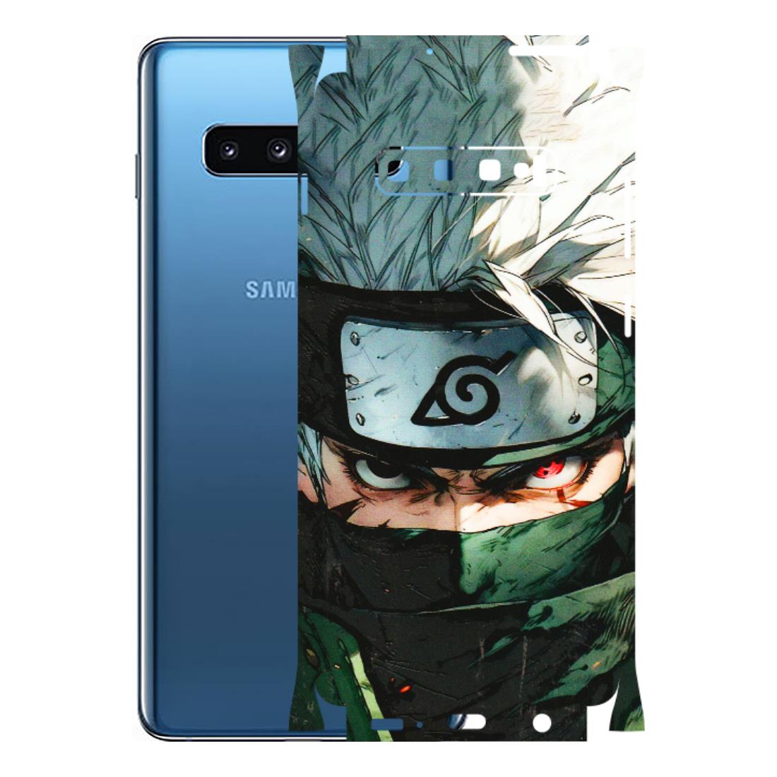 Samsung A/S Series Phone Skins (All Models) - Kakashi Red Eye Focus - 3D Embossed Finish (L-227) Samsung Galaxy S10 Plus