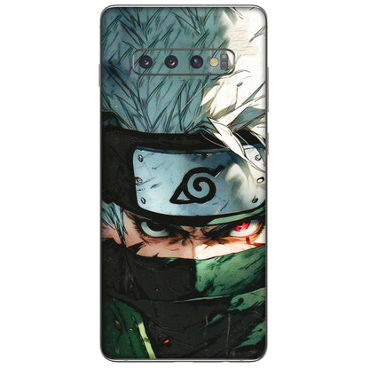 Samsung A/S Series Phone Skins (All Models) - Kakashi Red Eye Focus - 3D Embossed Finish (L-227) Samsung Galaxy S10 Plus