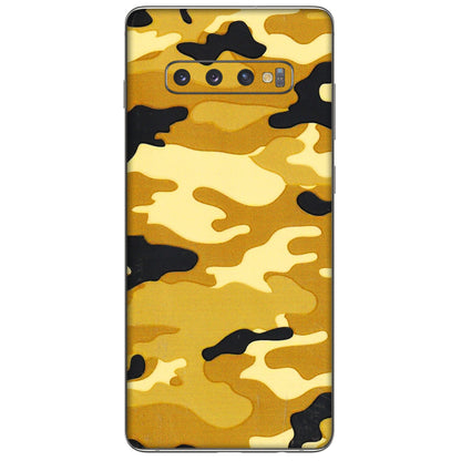 Samsung A/S Series Phone Skins (All Models) - Indian Camo - 3D Embossed Finish (L-228) Samsung Galaxy S10 Plus