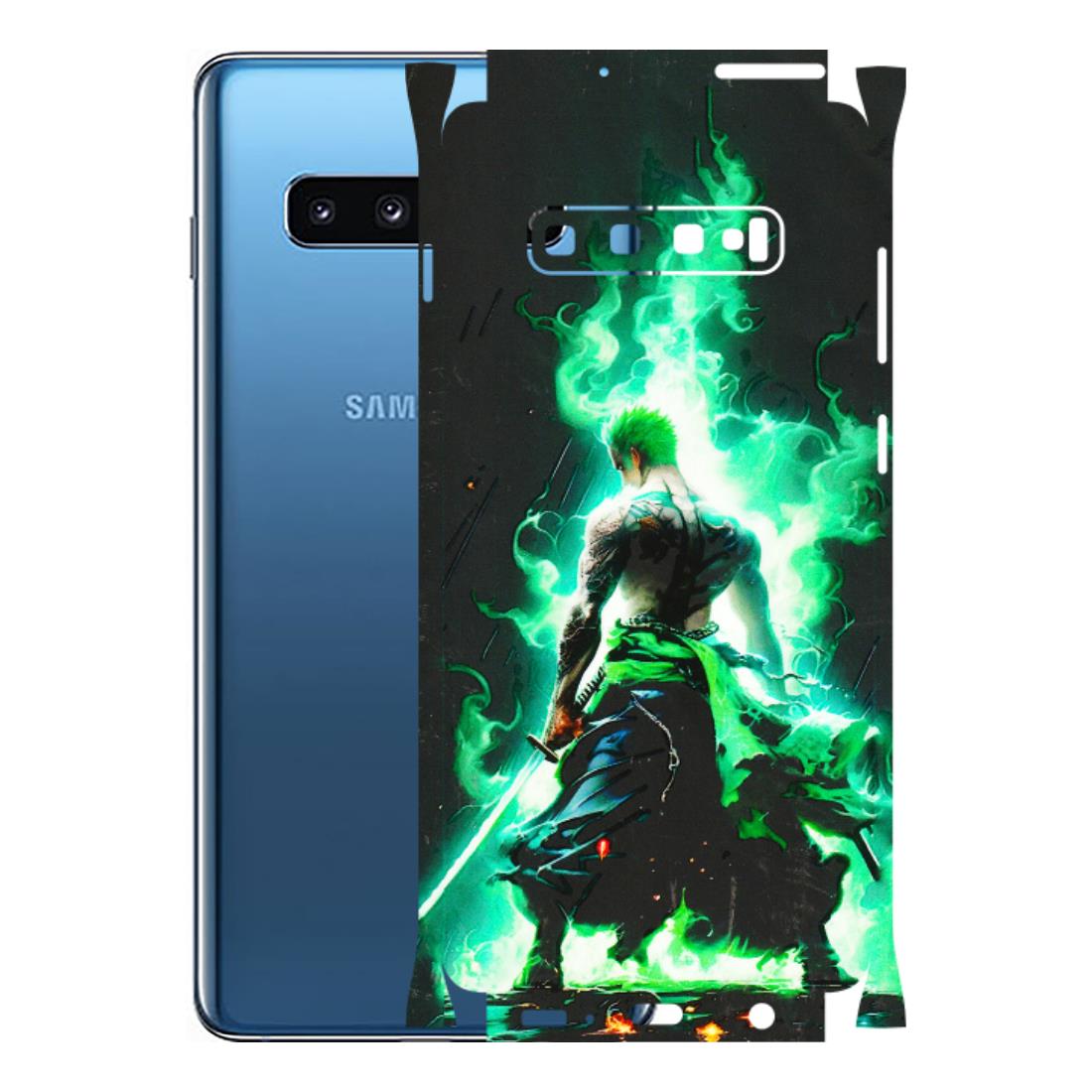 Samsung A/S Series Phone Skins (All Models) - Zoro Sword - 3D Embossed Finish (L-241) Samsung Galaxy S10 Plus