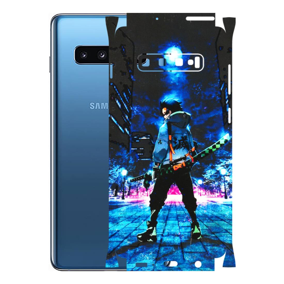 Samsung A/S Series Phone Skins (All Models) - Demon Slayer Sword - 3D Embossed Finish (L-247) Samsung Galaxy S10 Plus