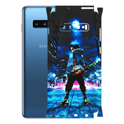 Samsung A/S Series Phone Skins (All Models) - Demon Slayer Sword - 3D Embossed Finish (L-247) Samsung Galaxy S10 Plus