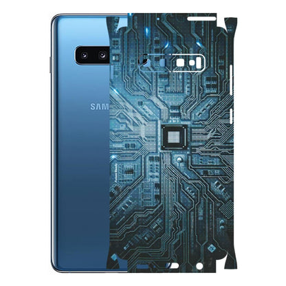 Samsung A/S Series Phone Skins (All Models) - Original Circuit - 3D Embossed Finish (L-267) Samsung Galaxy S10 Plus