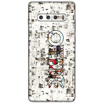 Samsung A/S Series Phone Skins (All Models) - One Piece Manga - 3D Embossed Finish (L-26) Samsung Galaxy S10 Plus