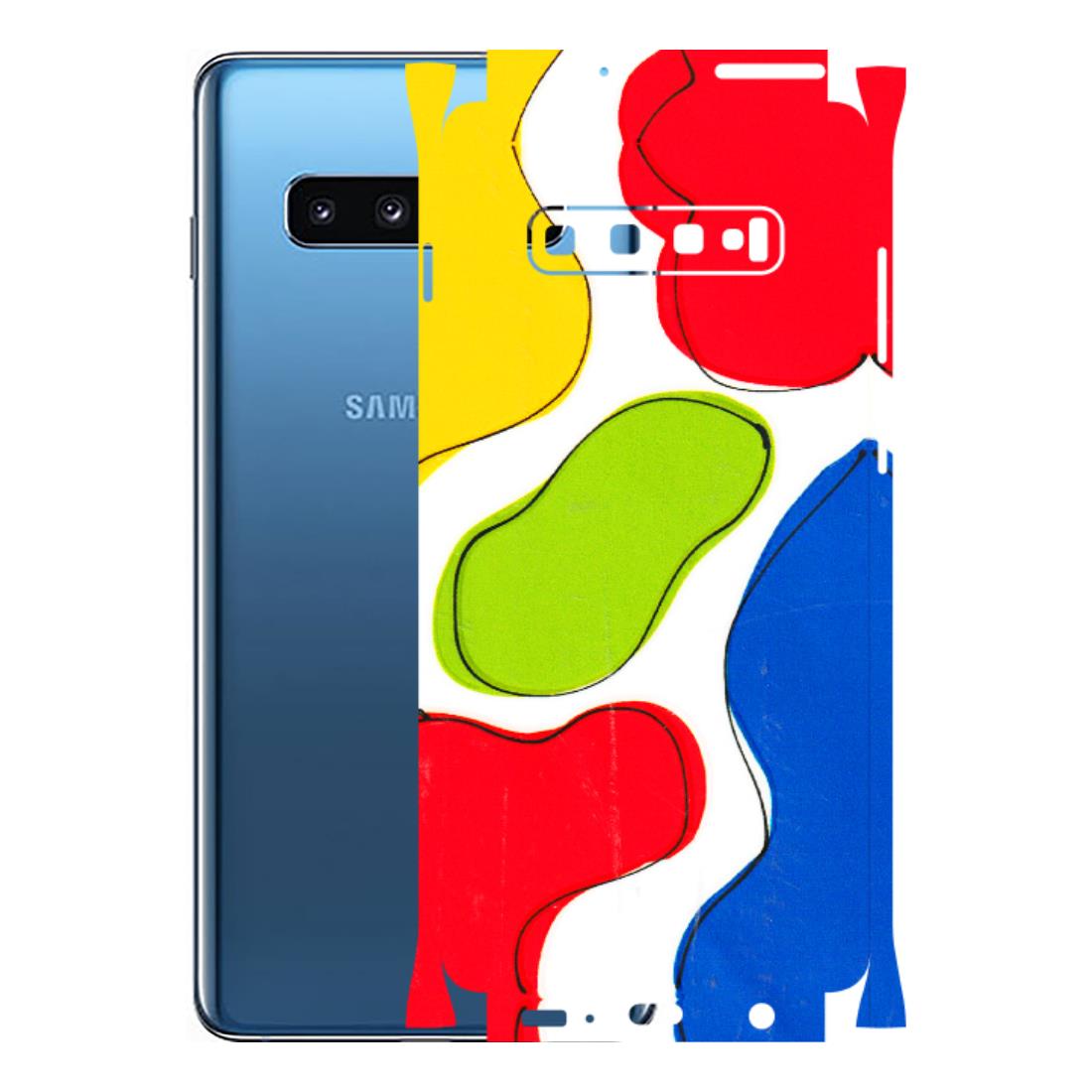 Samsung A/S Series Phone Skins (All Models) - RGB Colour Paint - 3D Embossed Finish (L-284) Samsung Galaxy S10 Plus