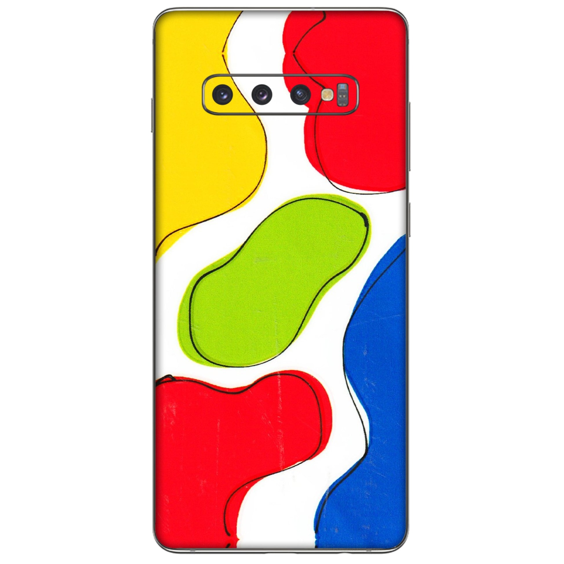 Samsung A/S Series Phone Skins (All Models) - RGB Colour Paint - 3D Embossed Finish (L-284) Samsung Galaxy S10 Plus