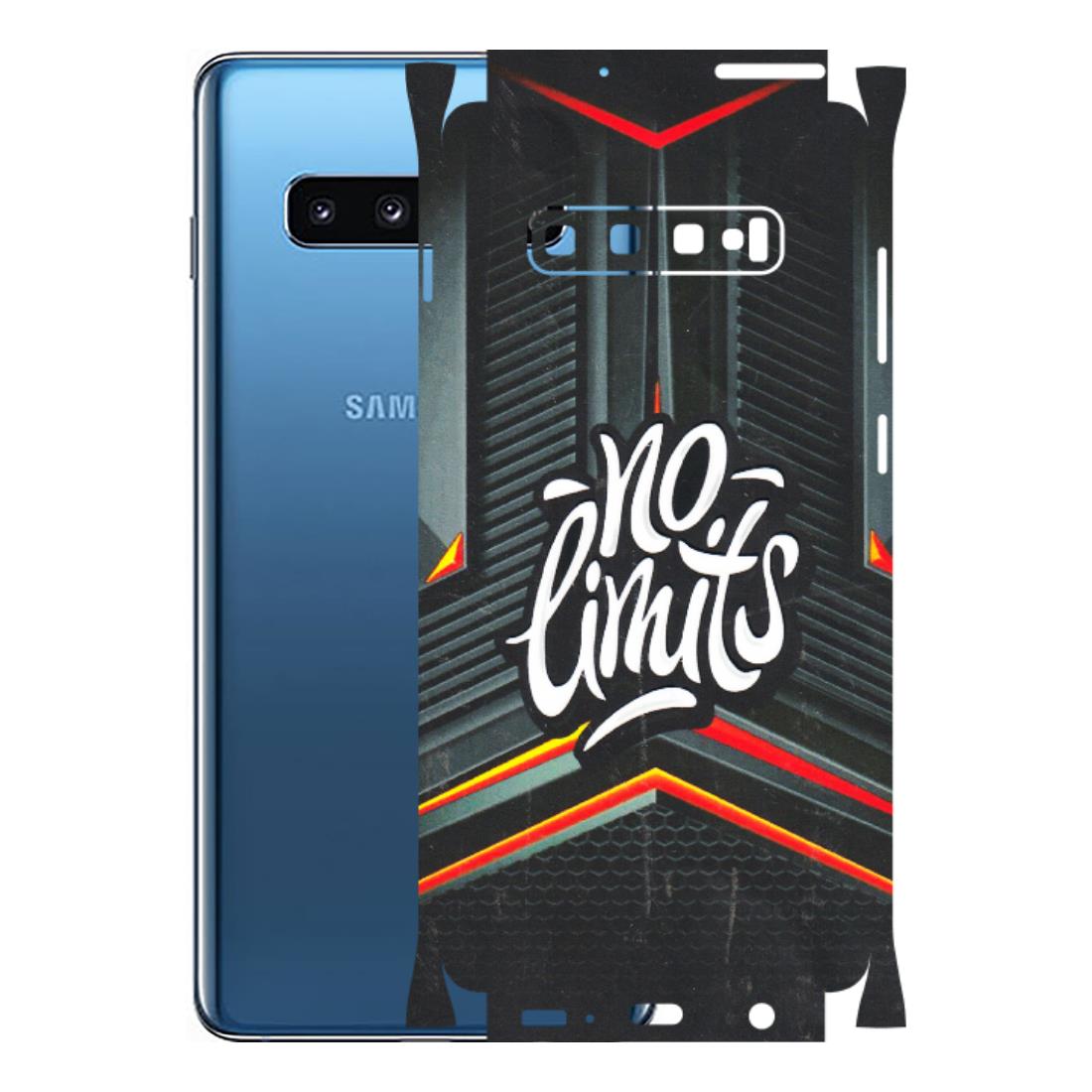 Samsung A/S Series Phone Skins (All Models) - No Limits - 3D Embossed Finish (L-286) Samsung Galaxy S10 Plus