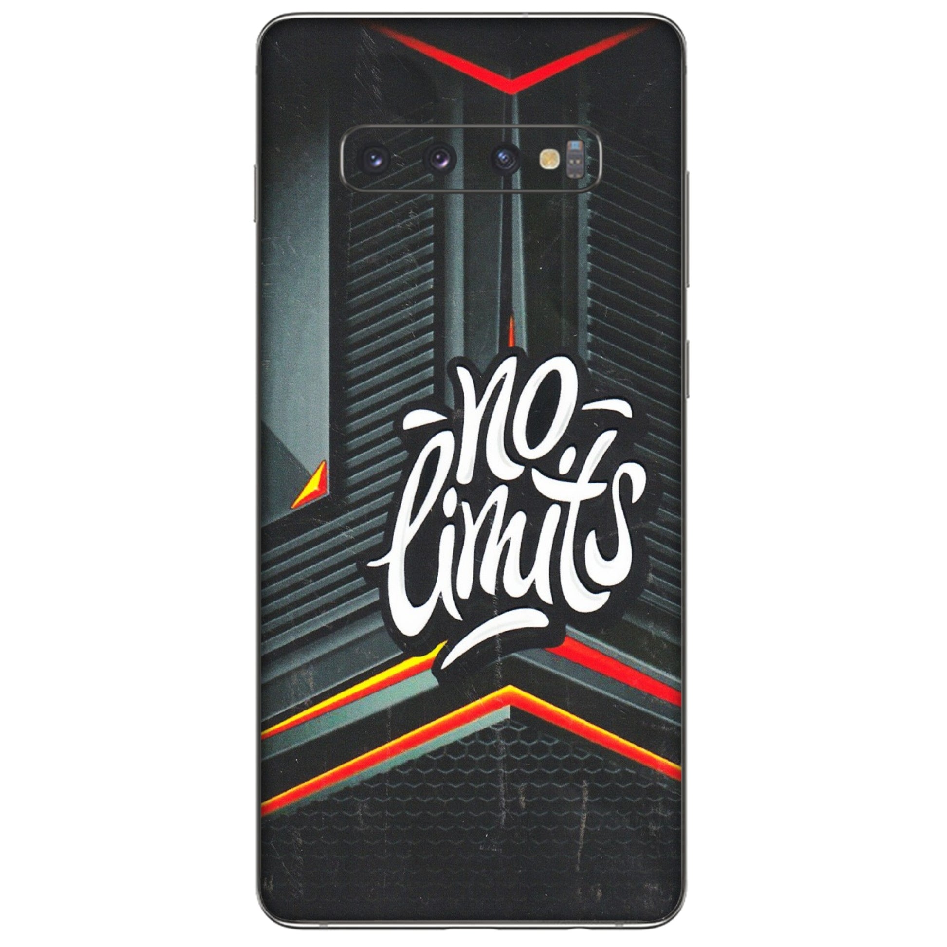 Samsung A/S Series Phone Skins (All Models) - No Limits - 3D Embossed Finish (L-286) Samsung Galaxy S10 Plus