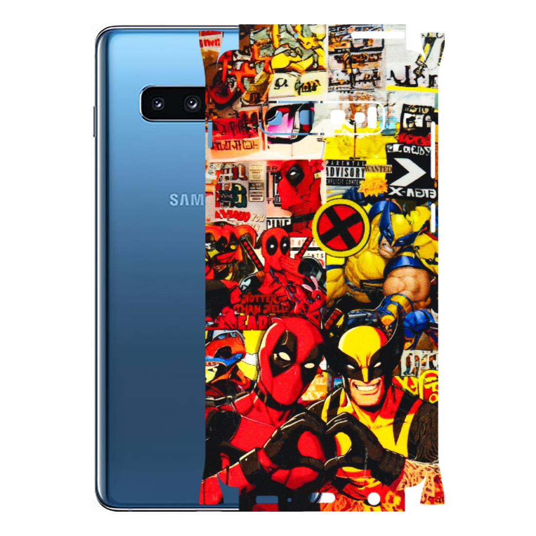 Samsung A/S Series Phone Skins (All Models) - Spidy Wolverine - 3D Embossed Finish (L-310) Samsung Galaxy S10 Plus