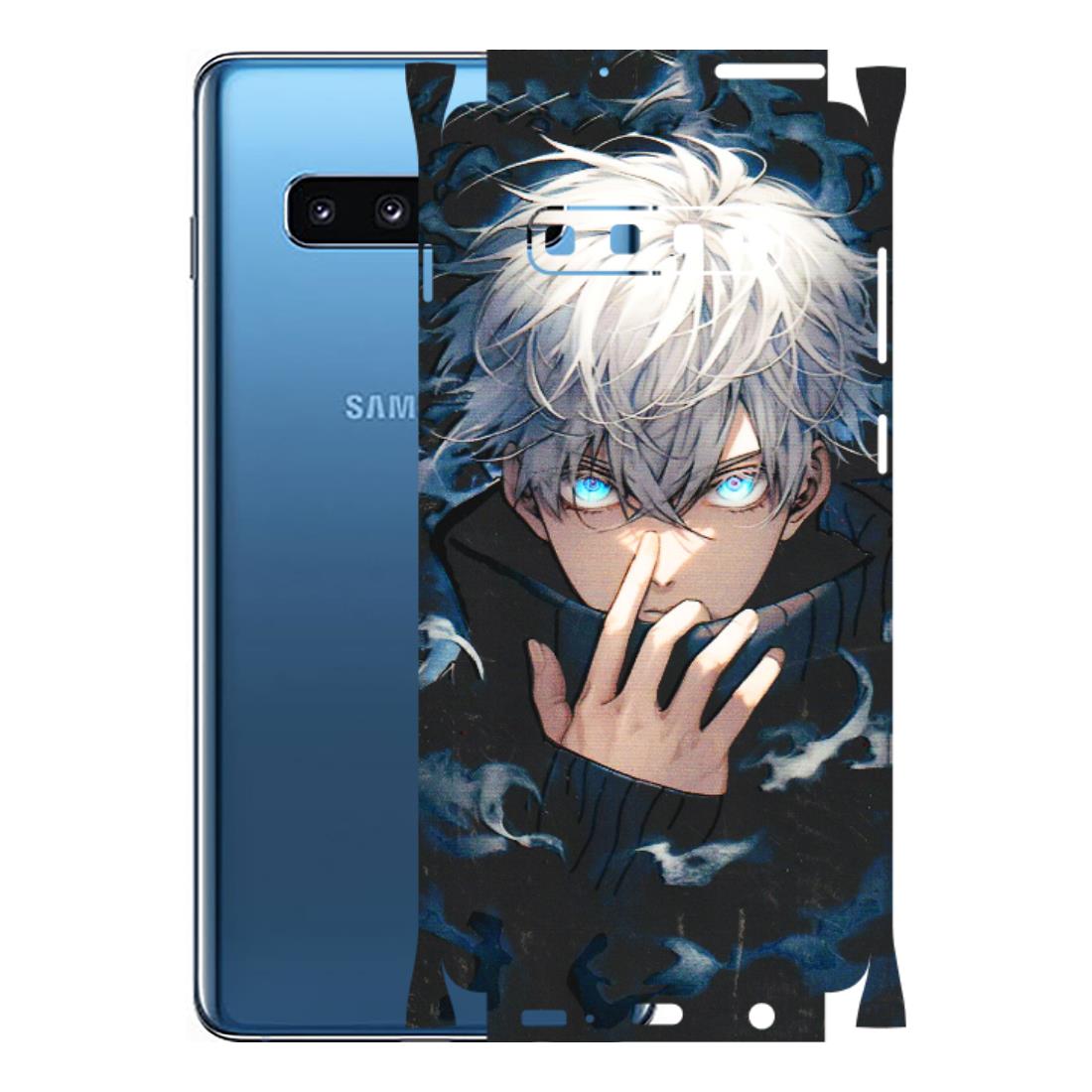 Samsung A/S Series Phone Skins (All Models) - New Jujutsu Kaisen Anime - 3D Embossed Finish (L-313) Samsung Galaxy S10 Plus