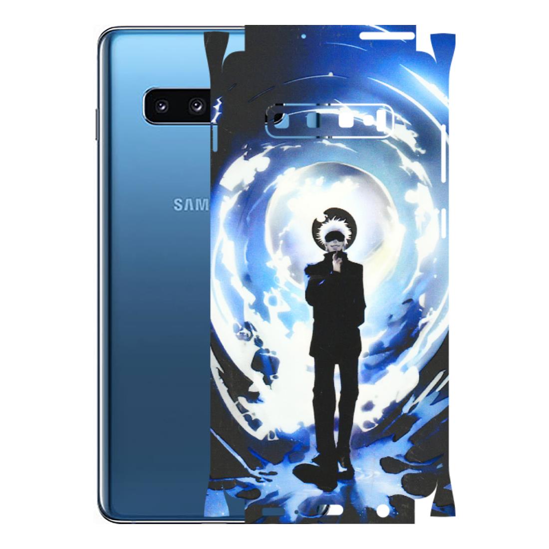 Samsung A/S Series Phone Skins (All Models) - Jujustu Kaisen Anime Manga - 3D Embossed Finish (L-317) Samsung Galaxy S10 Plus