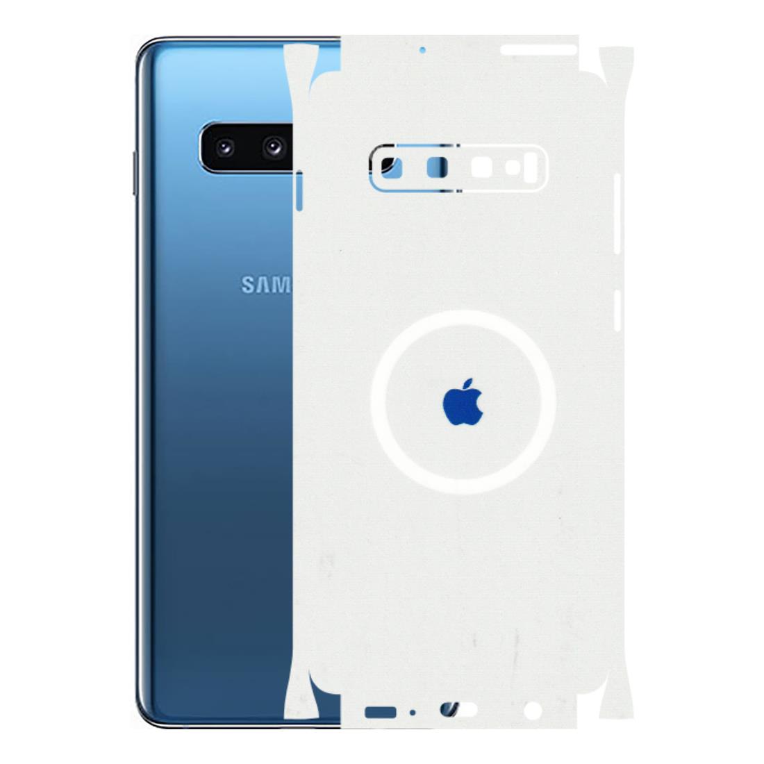Samsung A/S Series Phone Skins (All Models) - iPhone Magsafe Logo - 3D Embossed Finish (L-320) Samsung Galaxy S10 Plus