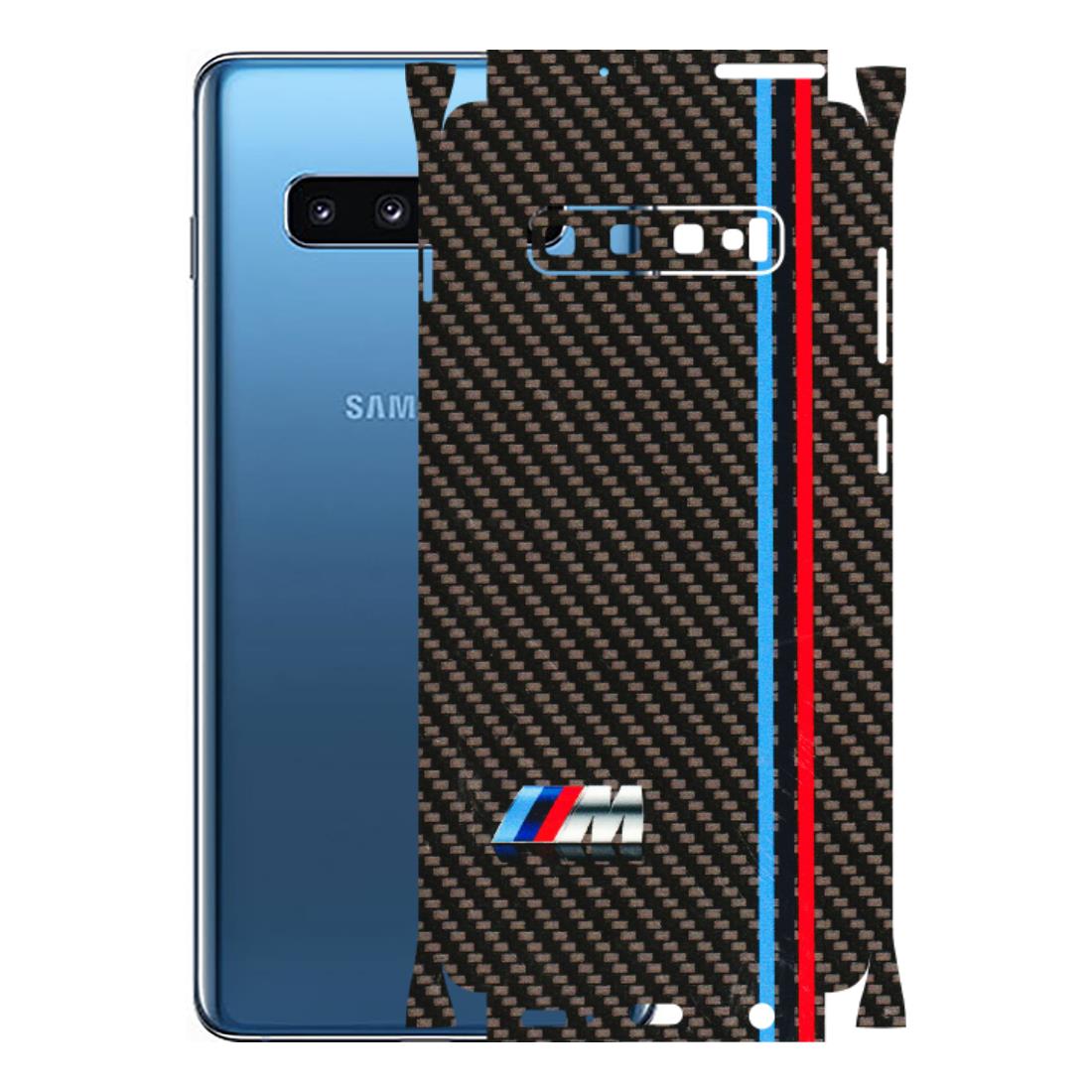 Samsung A/S Series Phone Skins (All Models) - BM Carbon Fiber Feels - 3D Embossed Finish (L-38) Samsung Galaxy S10 Plus