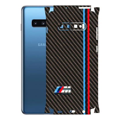 Samsung A/S Series Phone Skins (All Models) - BM Carbon Fiber Feels - 3D Embossed Finish (L-38) Samsung Galaxy S10 Plus