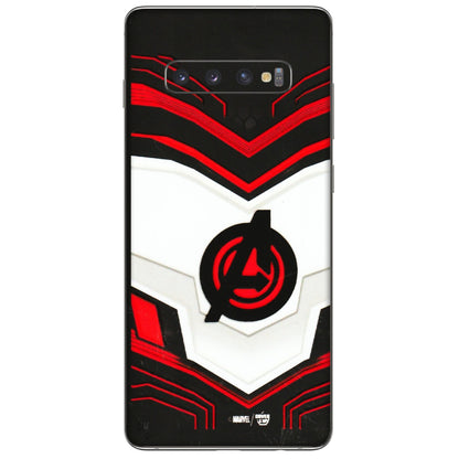 Samsung A/S Series Phone Skins (All Models) - Avengers Logo - 3D Embossed Finish (L-55) Samsung Galaxy S10 Plus