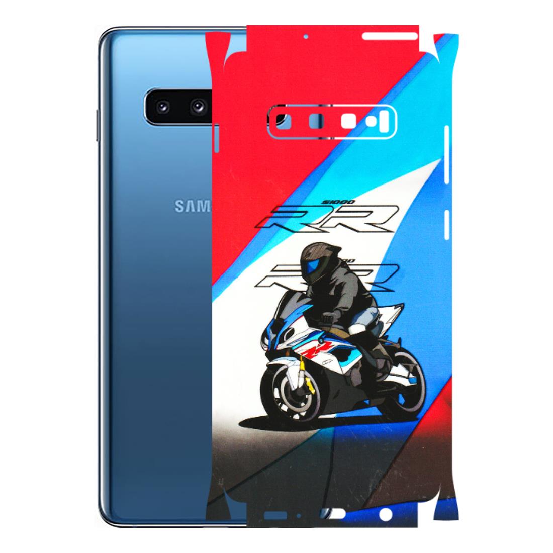 Samsung A/S Series Phone Skins (All Models) - Bikers Love - 3D Embossed Finish (L-58) Samsung Galaxy S10 Plus