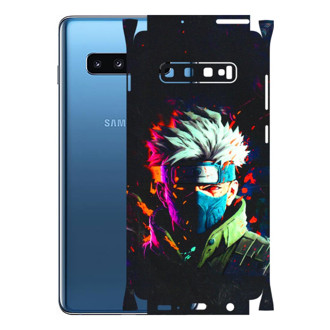 Samsung A/S Series Phone Skins (All Models) - Anime Cool Character - 3D Embossed Finish (L-59) Samsung Galaxy S10 Plus