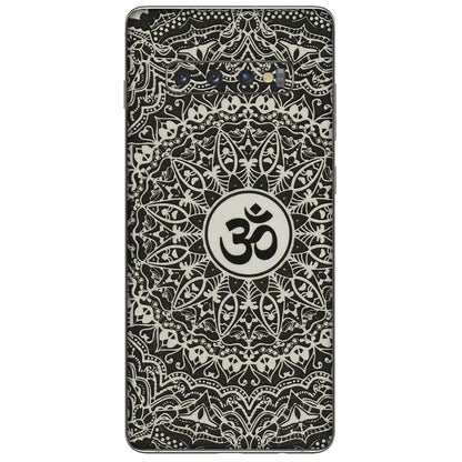 Samsung A/S Series Phone Skins (All Models) - Aum Elegant Mandala - 3D Embossed Finish (L-62) Samsung Galaxy S10 Plus