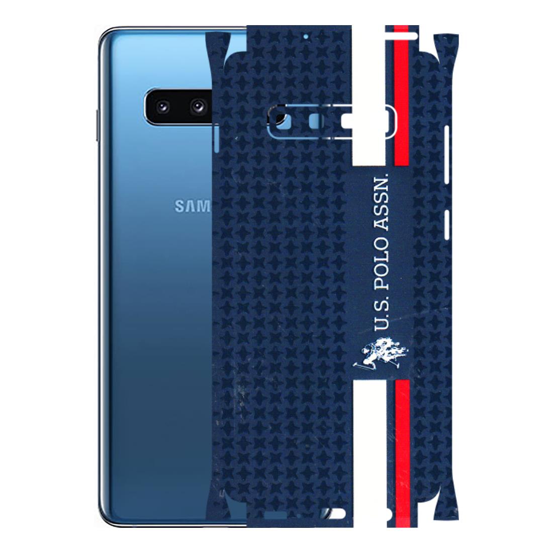 Samsung A/S Series Phone Skins (All Models) - US POLO Designer Brand - 3D Embossed Finish (L-65) Samsung Galaxy S10 Plus