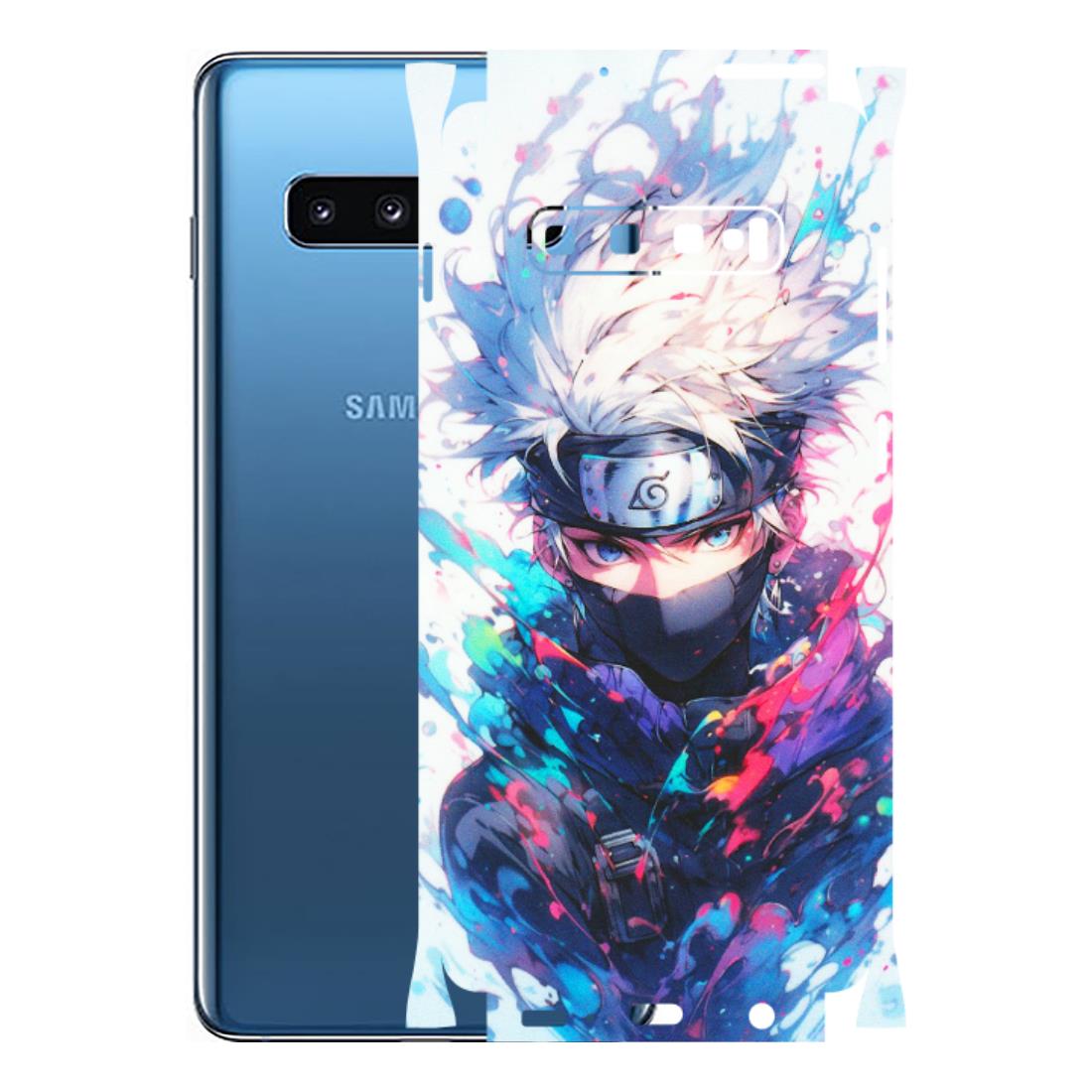 Samsung A/S Series Phone Skins (All Models) - Naruto Face Mask - Matte Finish (M-03) Samsung Galaxy S10 Plus