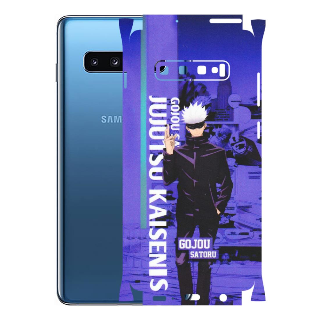 Samsung A/S Series Phone Skins (All Models) - Jujutsu Kaisen Gojo - Matte Finish (M-05) Samsung Galaxy S10 Plus