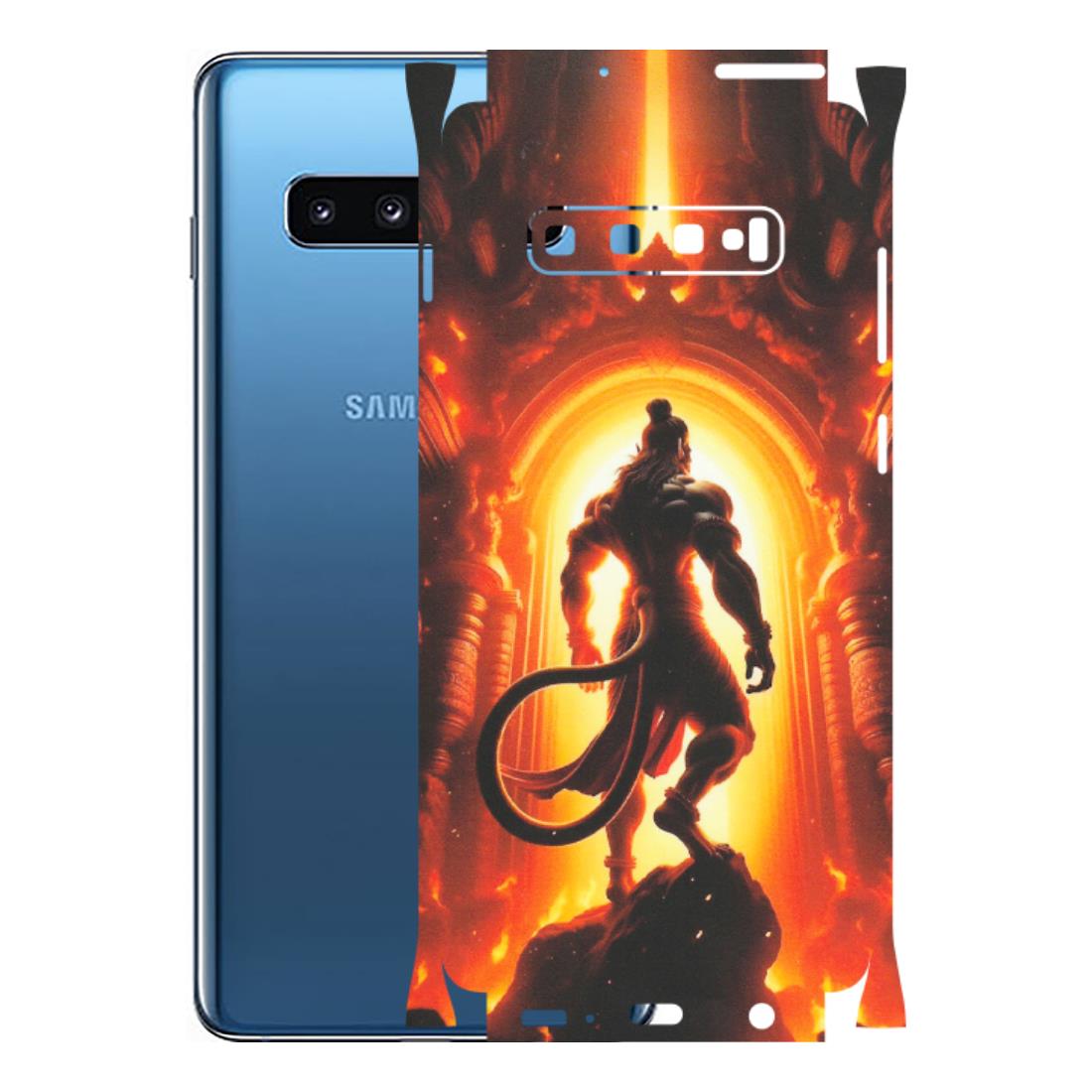 Samsung A/S Series Phone Skins (All Models) - HanumanJi - Matte Finish (M-06) Samsung Galaxy S10 Plus