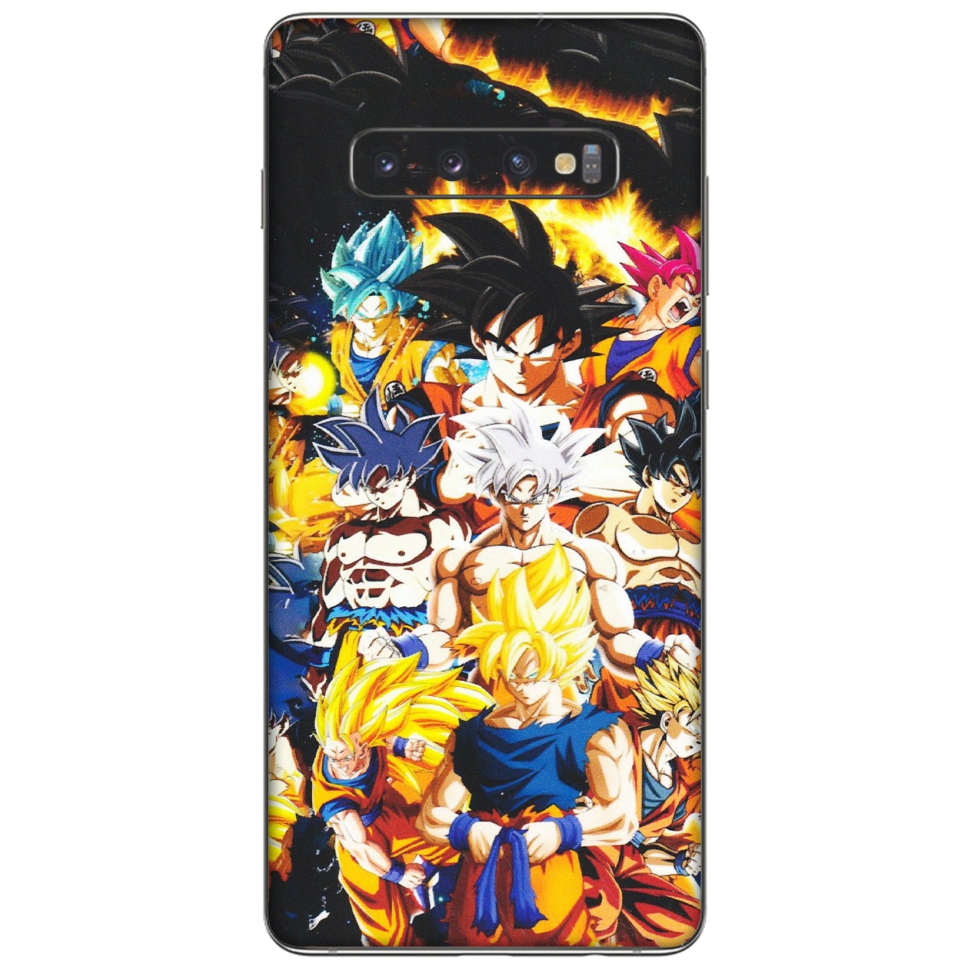 Samsung A/S Series Phone Skins (All Models) - Ultimate Dragon Ball Z - Matte Finish (M-100) Samsung Galaxy S10 Plus