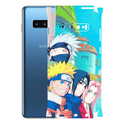 Samsung A/S Series Phone Skins (All Models) - Team Minato And Kakashi - Matte Finish (M-101) Samsung Galaxy S10 Plus