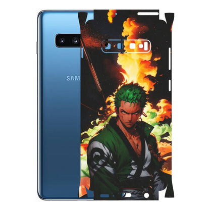 Samsung A/S Series Phone Skins (All Models) - Roronoa Zoro - Matte Finish (M-102) Samsung Galaxy S10 Plus
