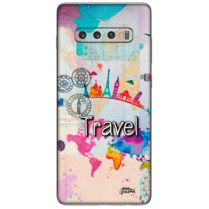 Samsung A/S Series Phone Skins (All Models) - Travel The Wonders - Matte Finish (M-108) Samsung Galaxy S10 Plus